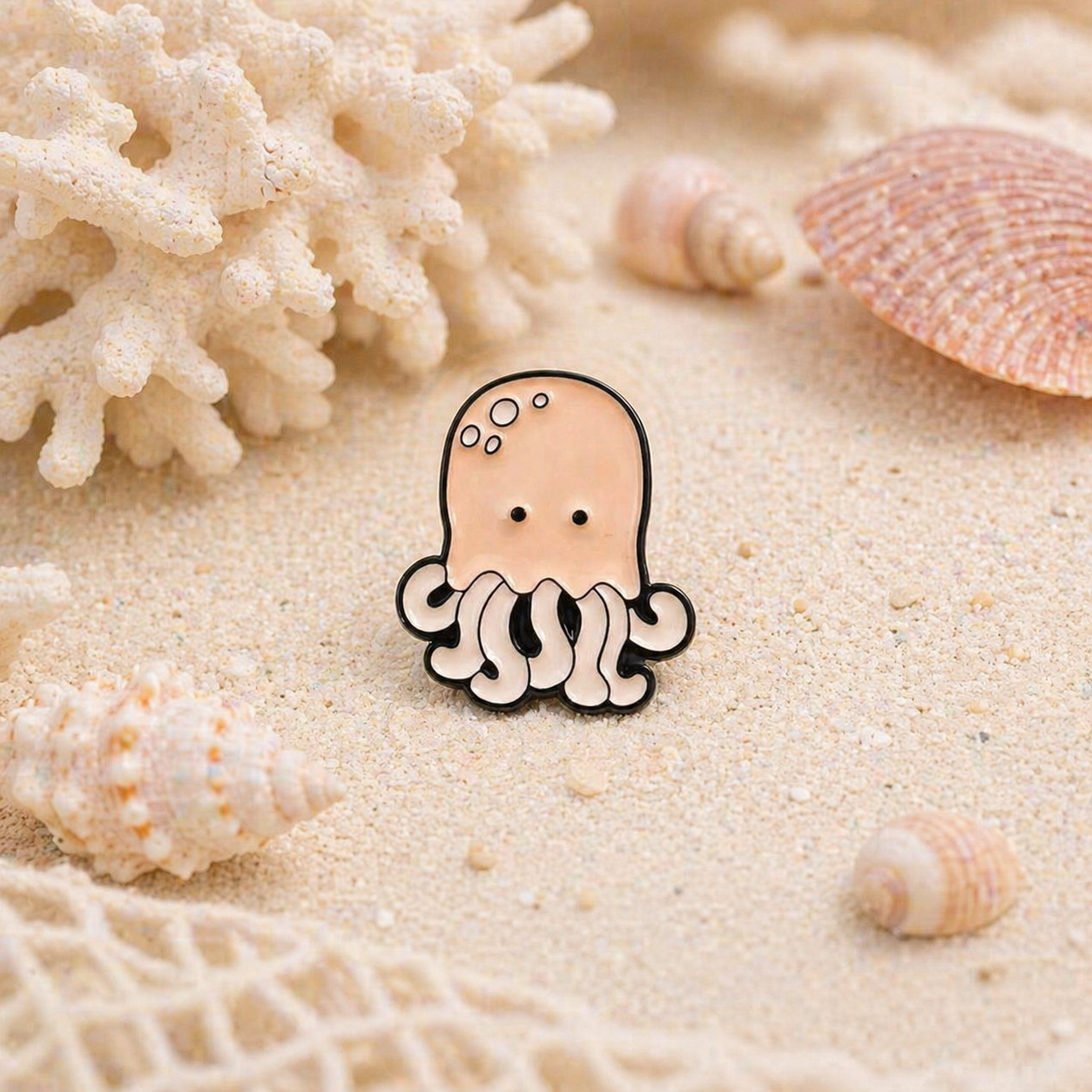 Octopus Enamel Pin
