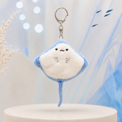 Sting Ray Plush Keychain