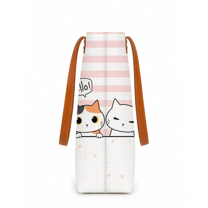 Cute Cats Oversized Tote Bag For Women
