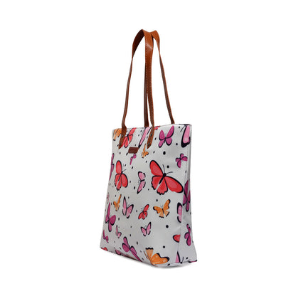 Fluttering Butterfly Oversized Tote Bag For Women