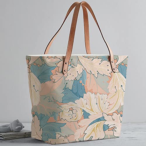 Autumn Leaves Oversized Tote Bag For Women