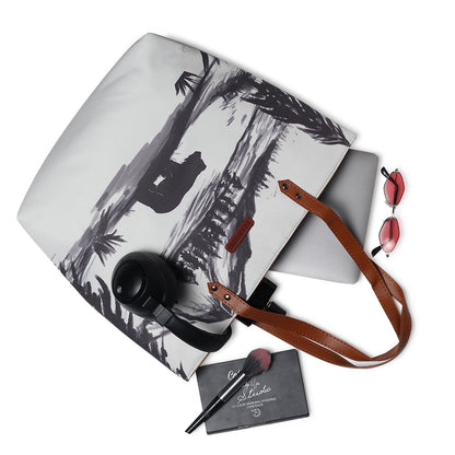 Auburn Oversized Tote Bag For Women