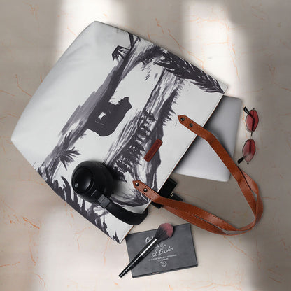 Auburn Oversized Tote Bag For Women