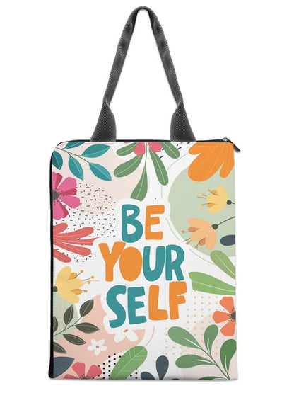 Documents holder file bag in bright and colorfull print 