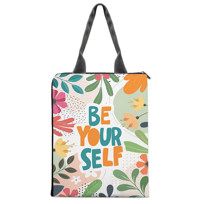 Documents holder file bag in bright and colorfull print