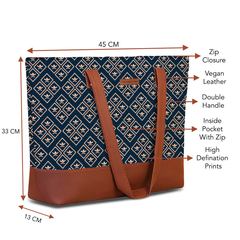 Victoria Leather Tote Bag For Women