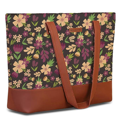 Violet Magic Shoulder Tote Bag