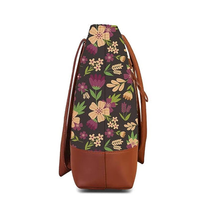 Violet Magic Shoulder Tote Bag