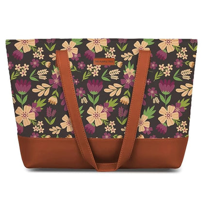 Violet Magic Shoulder Tote Bag