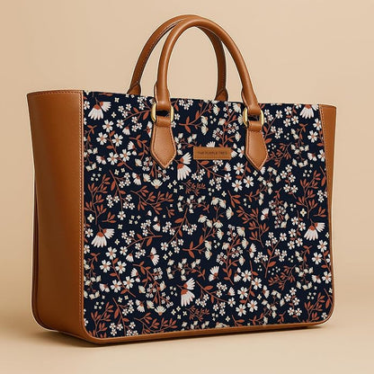 Meadow Night Vegan Leather Handbag