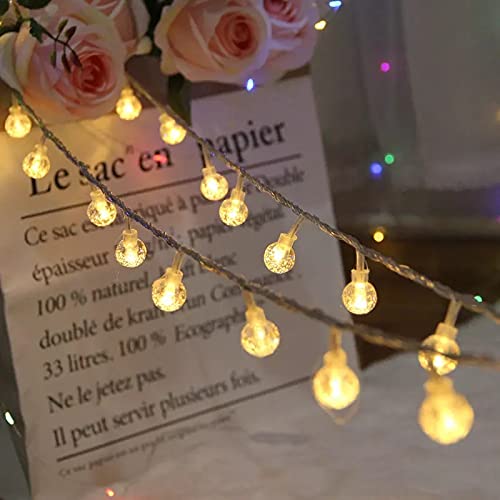  Luminous white ball featuring a lace pattern.