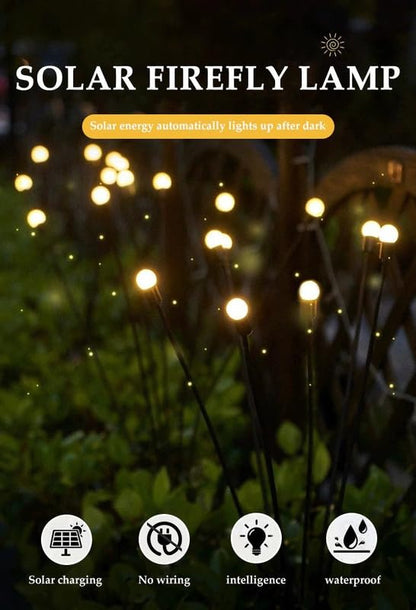 Firefly Swaying Solar Light (Pack of 4, Warm White)