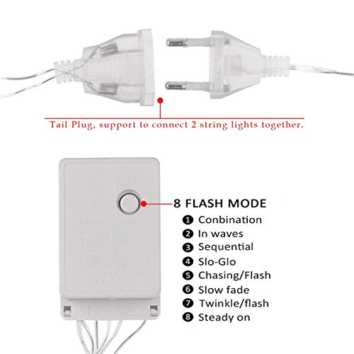 A white light fixture with a plug and a white cord, designed for easy connection to a power source.