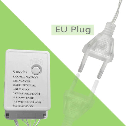  Delicate lights dangle from the ceiling, casting a charming light throughout the area.