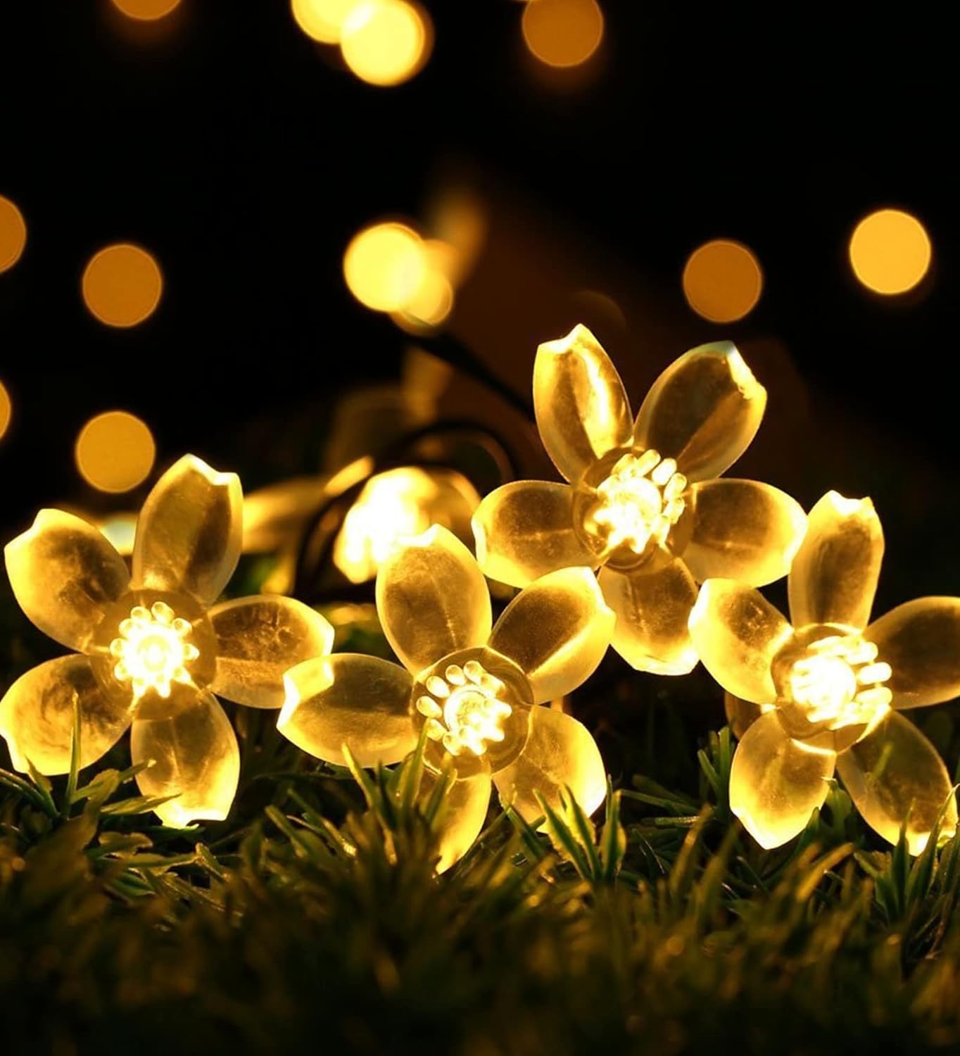 Flower Led String Light – The Purple Tree
