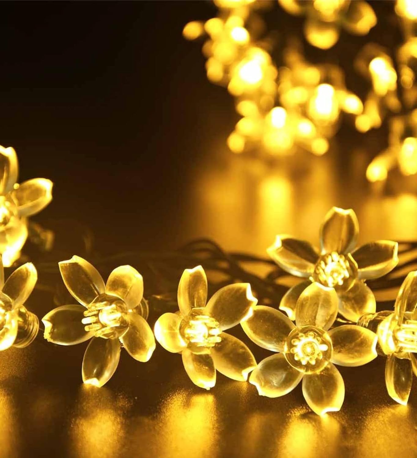 Flower Led String Light – The Purple Tree