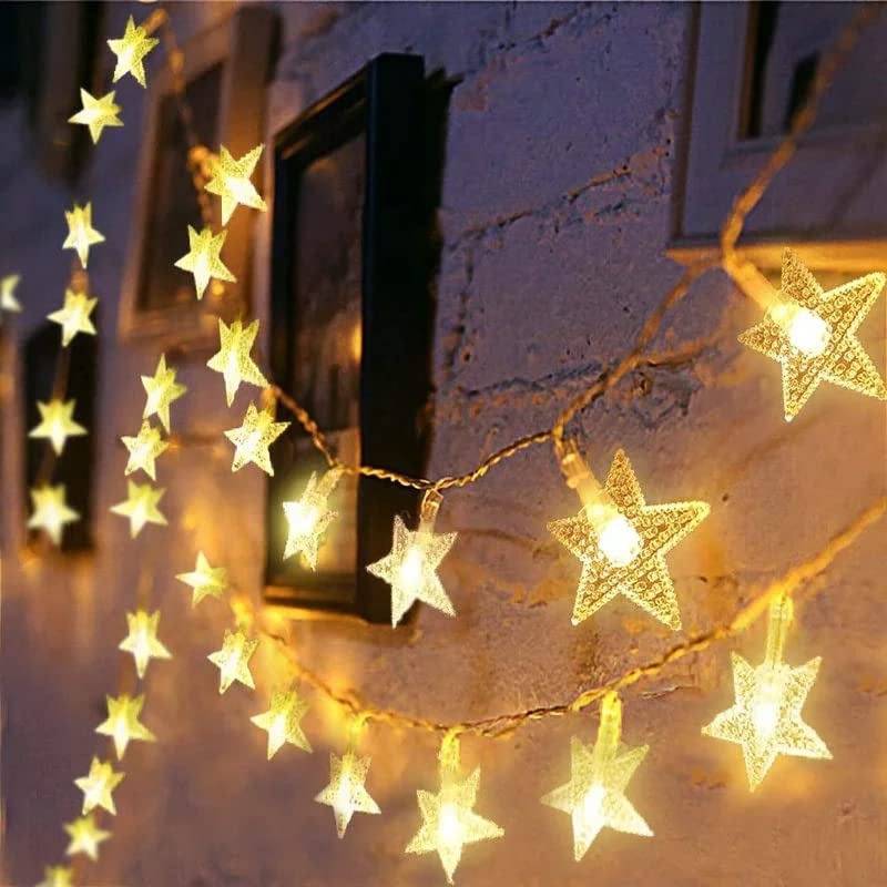 Star String Plastic LED Lights