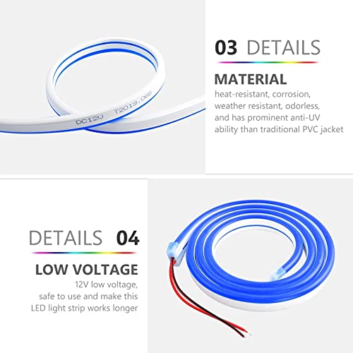  A white LED strip shining with a bright white light, reflecting a modern and sophisticated design.