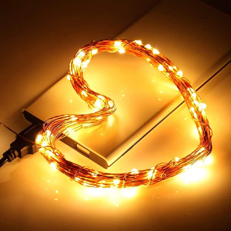Warm White Copper Fairy String Light