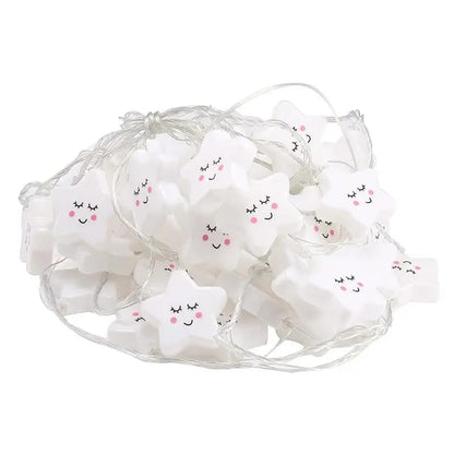 Smiling Star 14 LED String Light