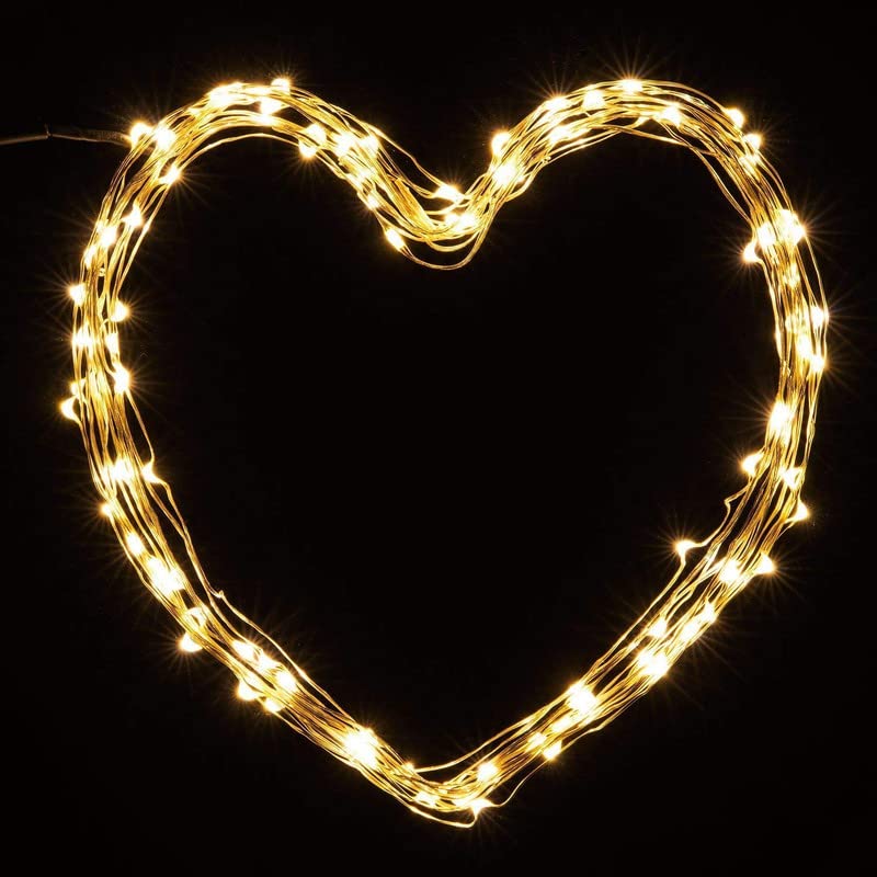 Copper Wire LED Rice String Lights – The Purple Tree