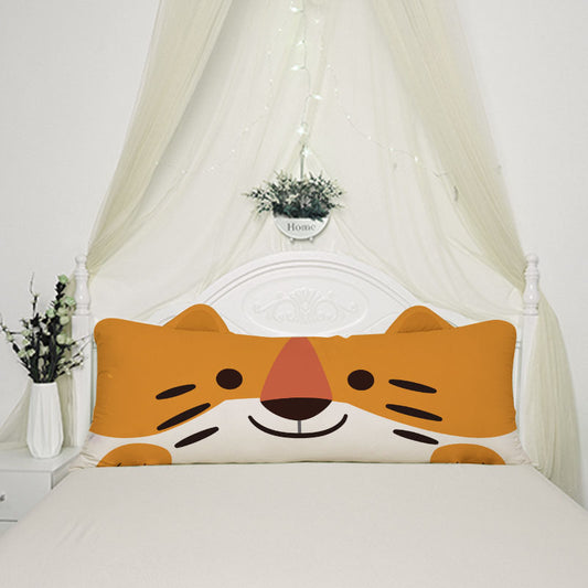 Tiger Long Bed Pillow For Kids Room