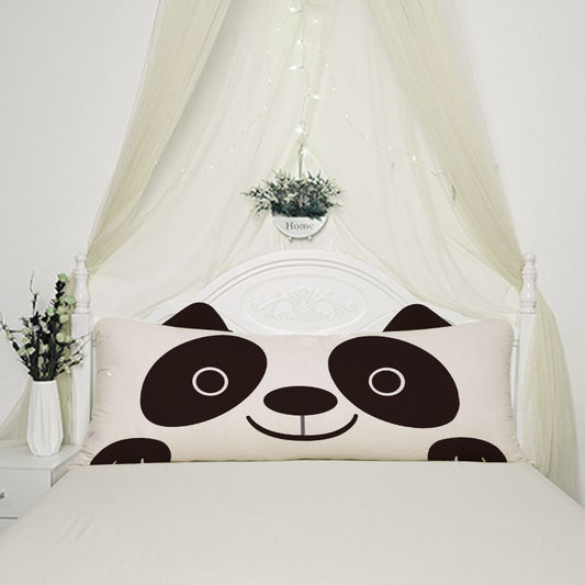 Panda Long Bed Pillow For Kids Room