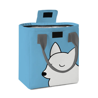 Cute Dog Print Lunch Bag