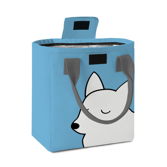 Cute Dog Print Lunch Bag