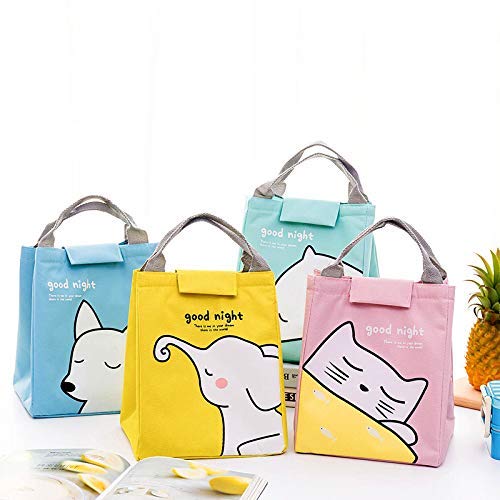 Cute animal face lunch bags prints