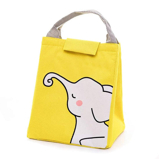 Cute Elephant Print Lunch Bag
