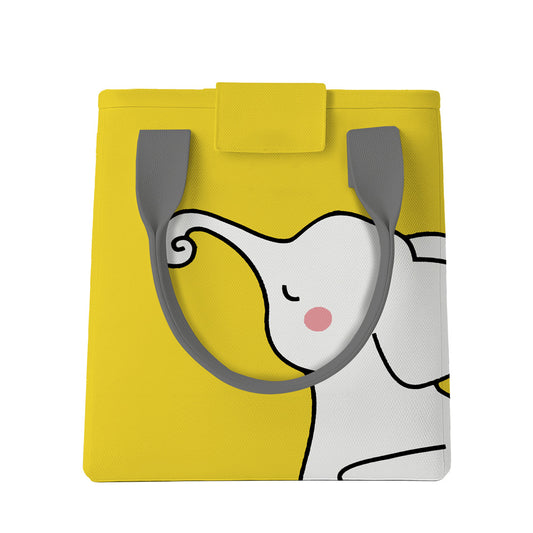 Cute Elephant Print Lunch Bag
