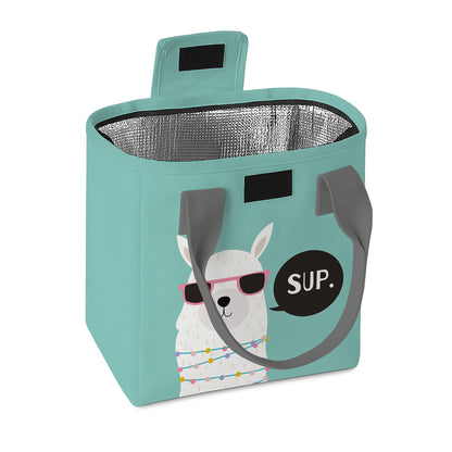 Cool Alpaca Print Lunch Bag