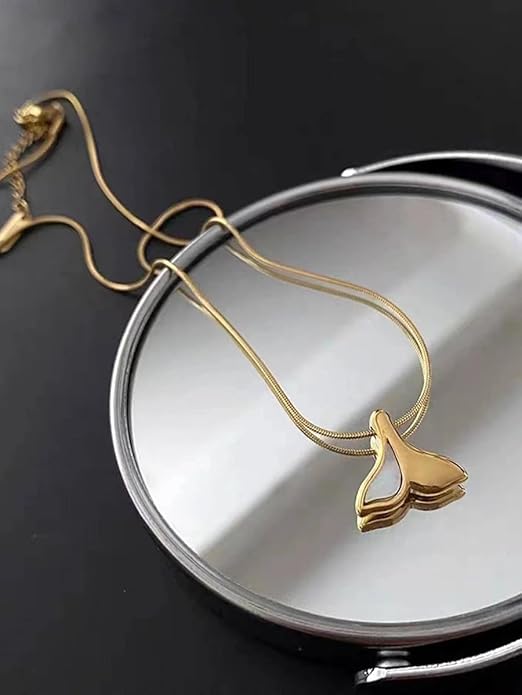 Ariana Mermaid Tail Necklace