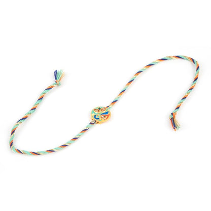 Meenakari Peacock Rakhi