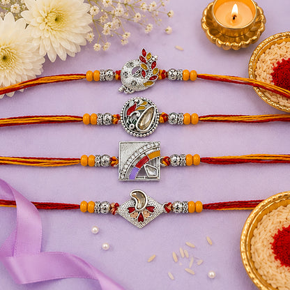 Premium Designer Kundan Studded Rakhis