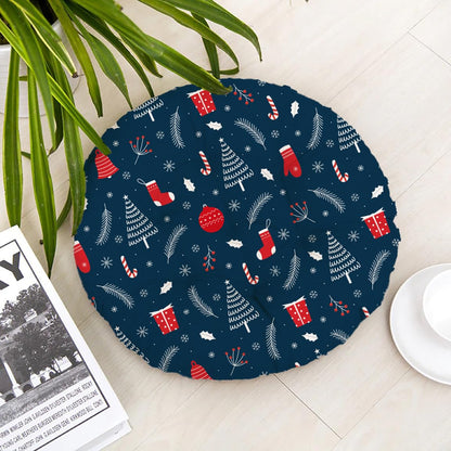 Christmas Round Chair Cushion Chair Pad