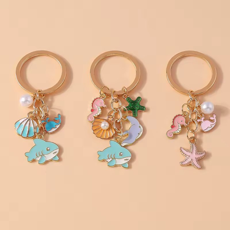 Baby Shark Bag Charm Keychain