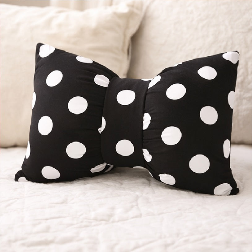 Bow Cushion (Pack of 1, 14x16 inch, Satin)