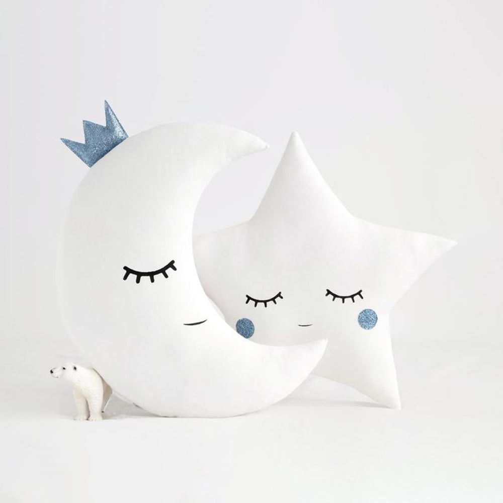 Moon and Star Cot Cushions
