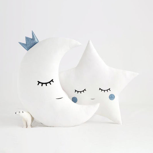 Moon and Star Cot Cushions