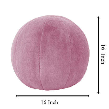 A vibrant assortment of balls scattered on a clean white floor, creating a playful and colorful scene.