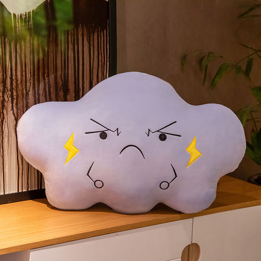 Angry Cloud Cushion For Kids