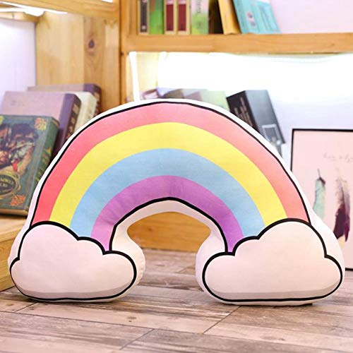 Rainbow Cuddle Cushion For Kids