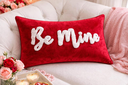 Be Mine Tufted Velvet Cushion