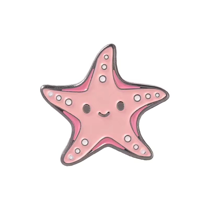 Starfish Enamel Pin