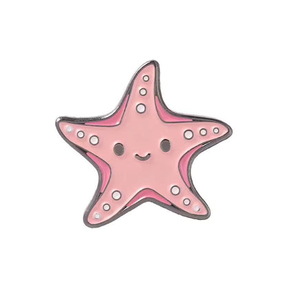 Starfish Enamel Pin