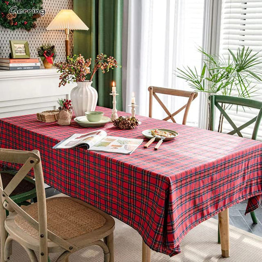 Christmas Table Cover Cloth for 6 Seater Table