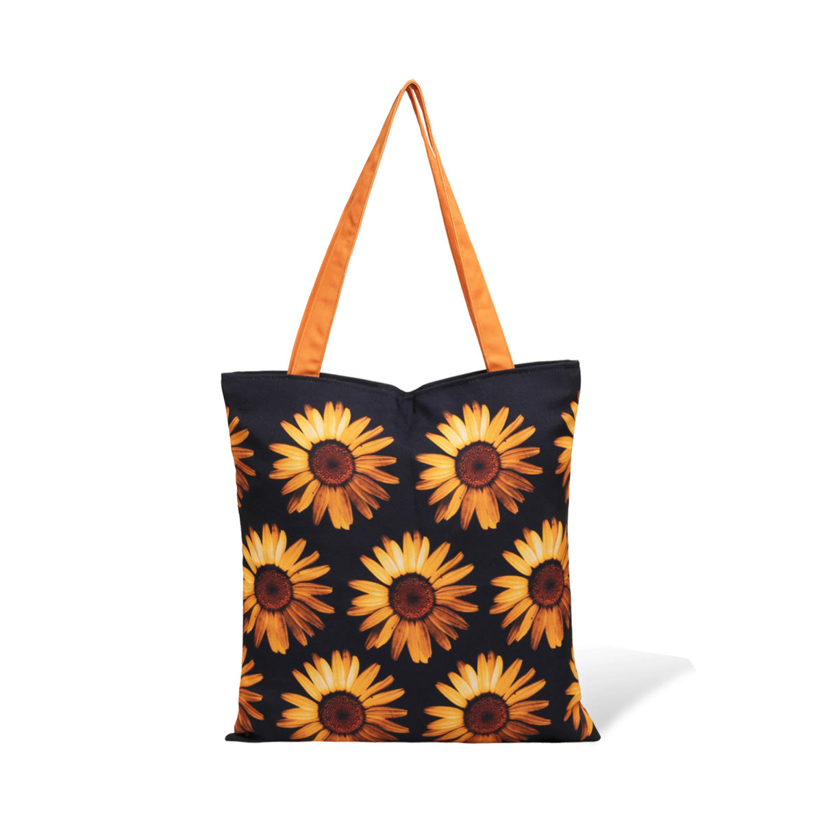 Sunflower Cotton Canvas Tote Bags