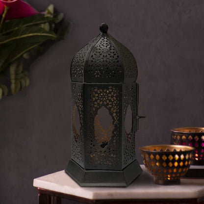 Brass Moroccan Lantern Lamp Tealight Candle Holder